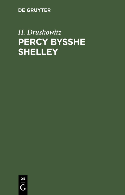 Percy Bysshe Shelley