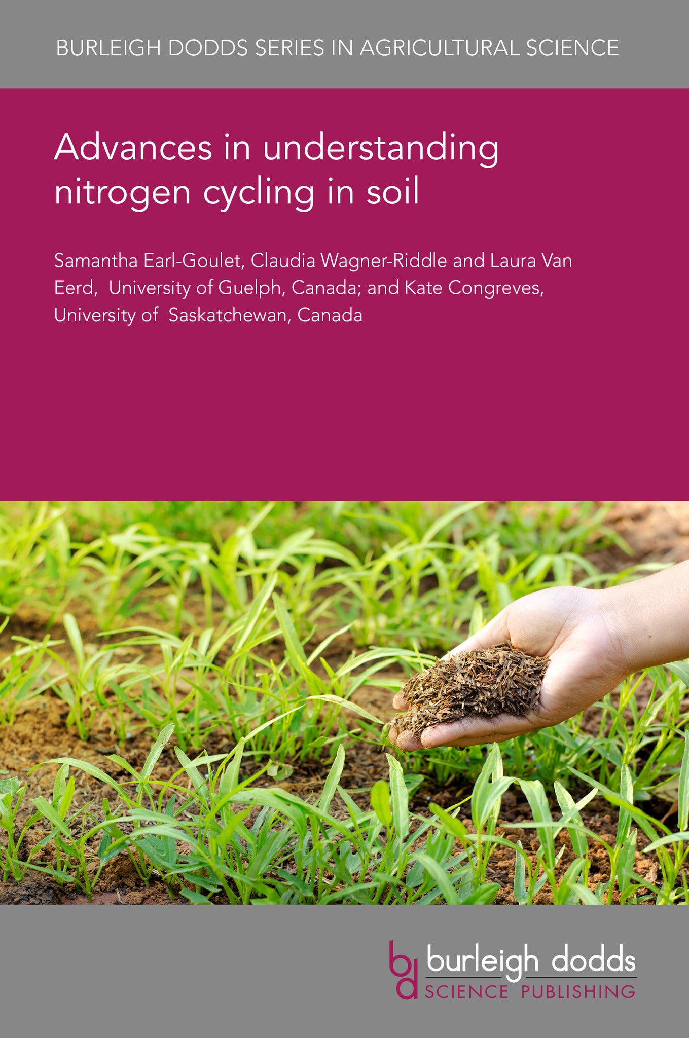 Cover image for Advances in understanding nitrogen cycling in soil ISBN 9781835450871