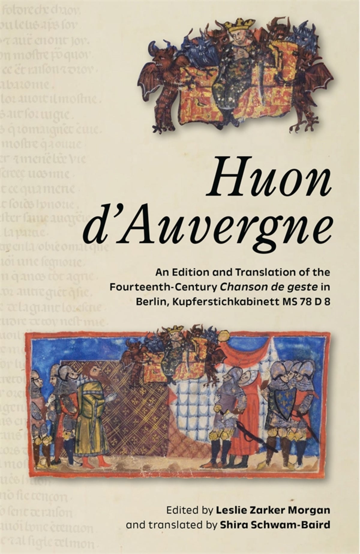 Cover image for Huon d’Auvergne ISBN 9781843847281