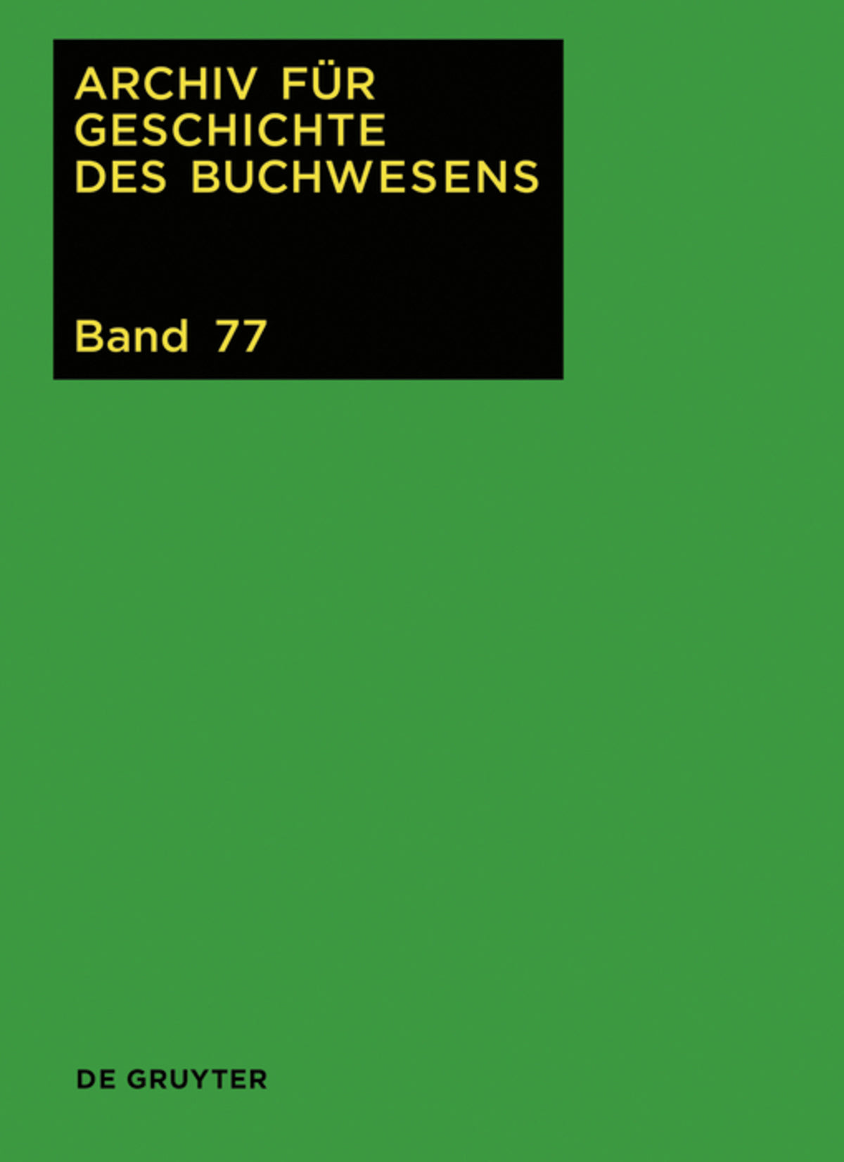 Cover image for 2022 ISBN 9783110766783