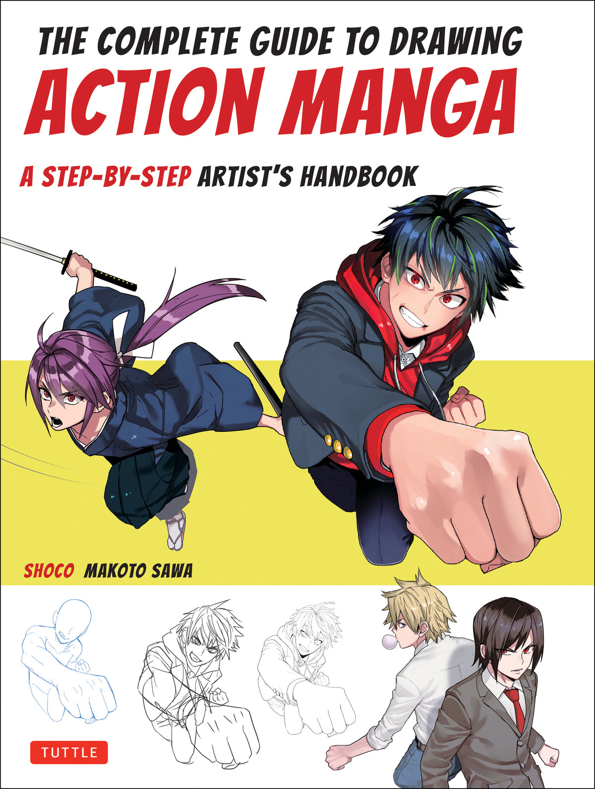 Cover image for The Complete Guide to Drawing Action Manga ISBN 9784805315255
