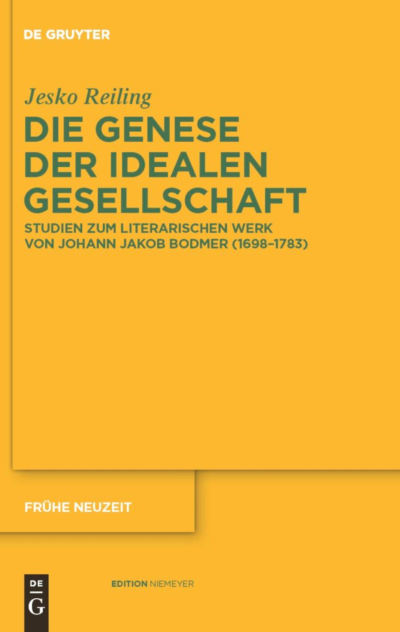 Die Genese der idealen Gesellschaft