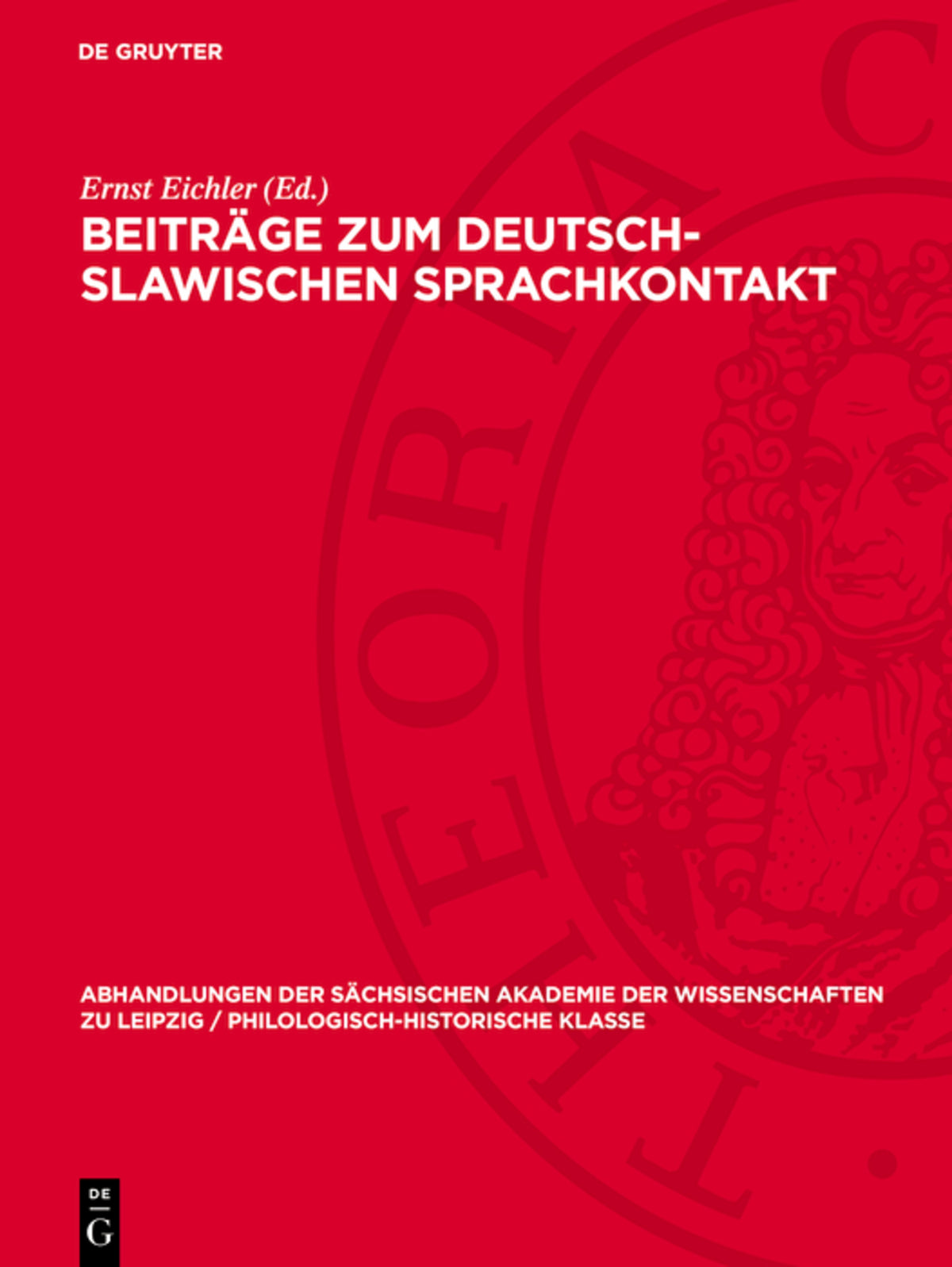 Cover image for Beiträge zum deutsch-slawischen Sprachkontakt ISBN 9783112722725