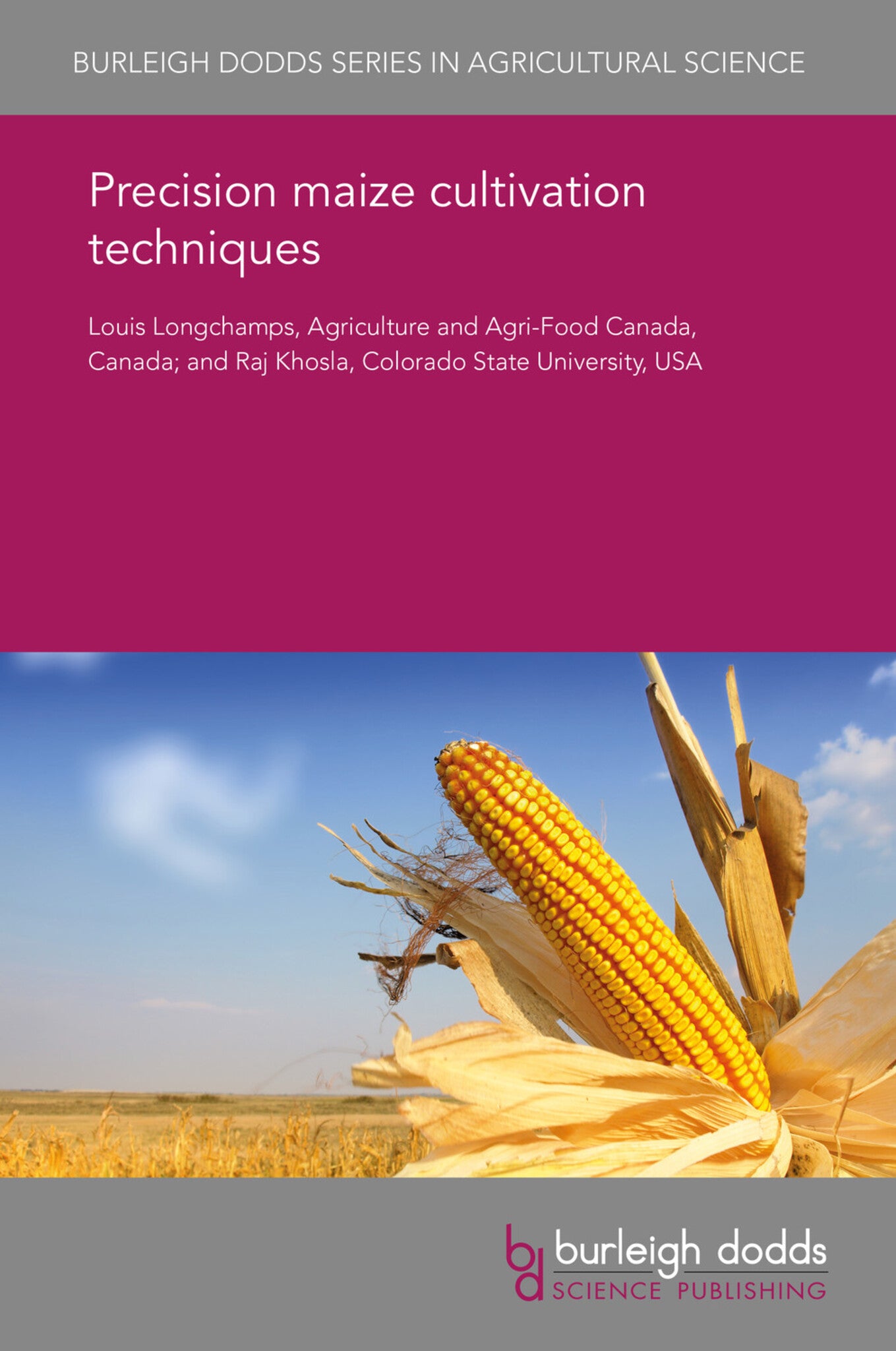 Cover image for Precision maize cultivation techniques ISBN 9781838791216