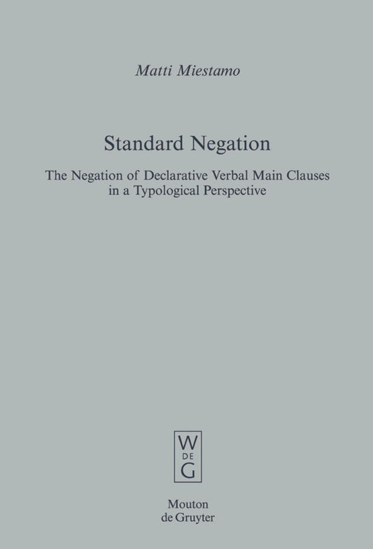 Standard Negation