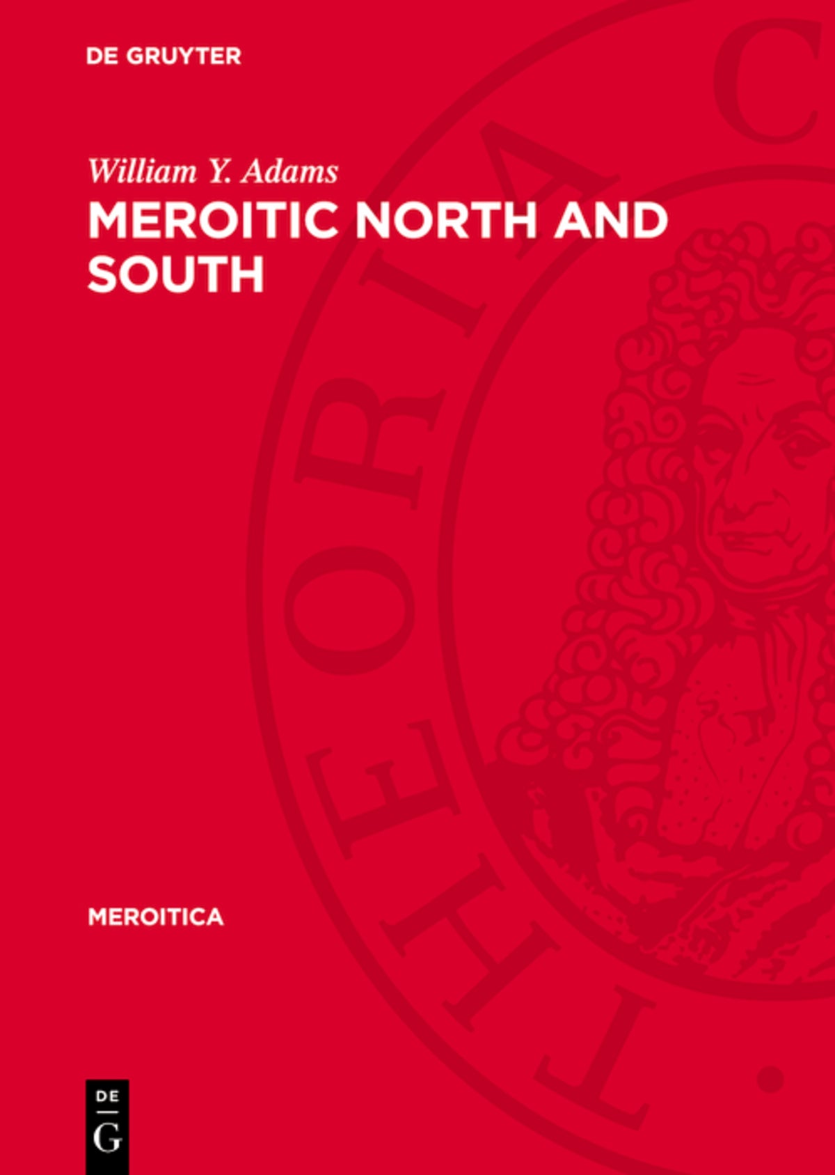 Cover image for Meroitic North and South ISBN 9783112718001