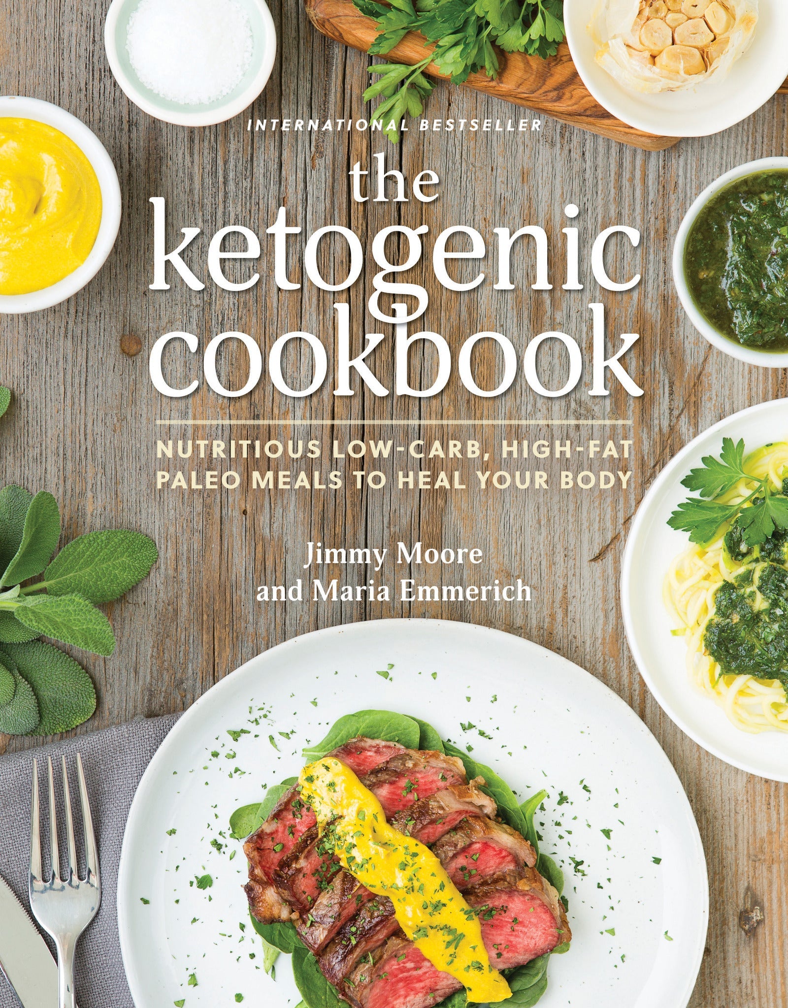 Cover image for The Ketogenic Cookbook ISBN 9781628600780