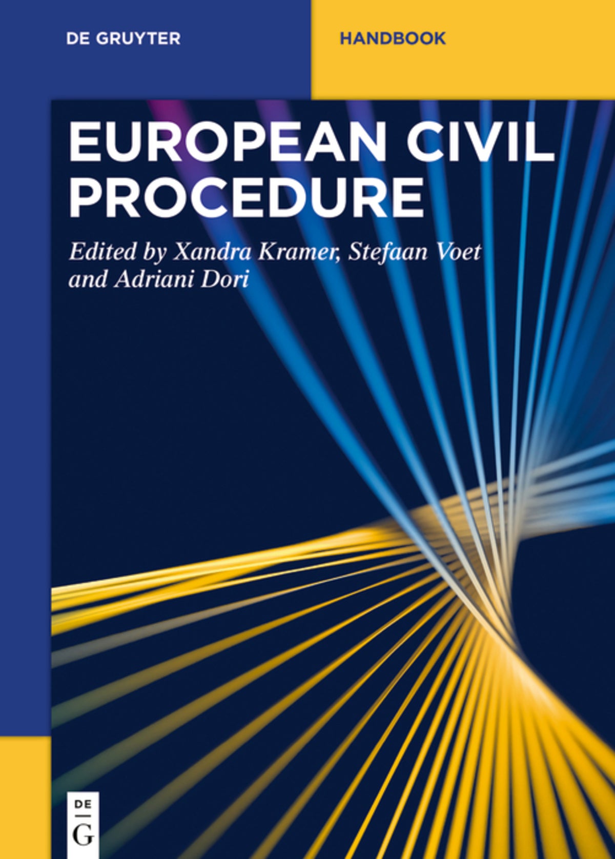 Cover image for European Civil Procedure ISBN 9783110775266