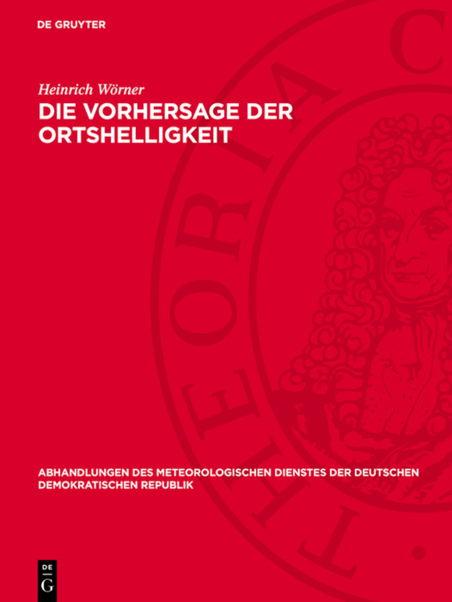 Die Vorhersage der Ortshelligkeit
