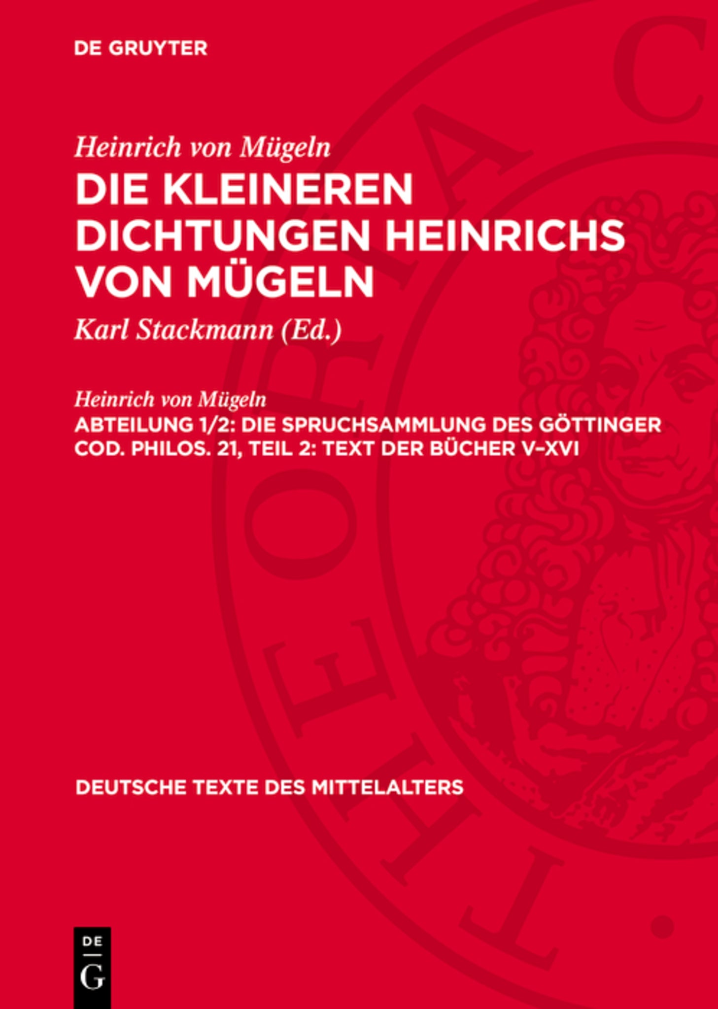 Teilband 2: Text der Bücher V–XVI
