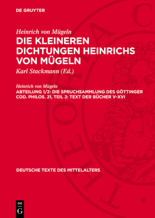 Teilband 2: Text der Bücher V–XVI