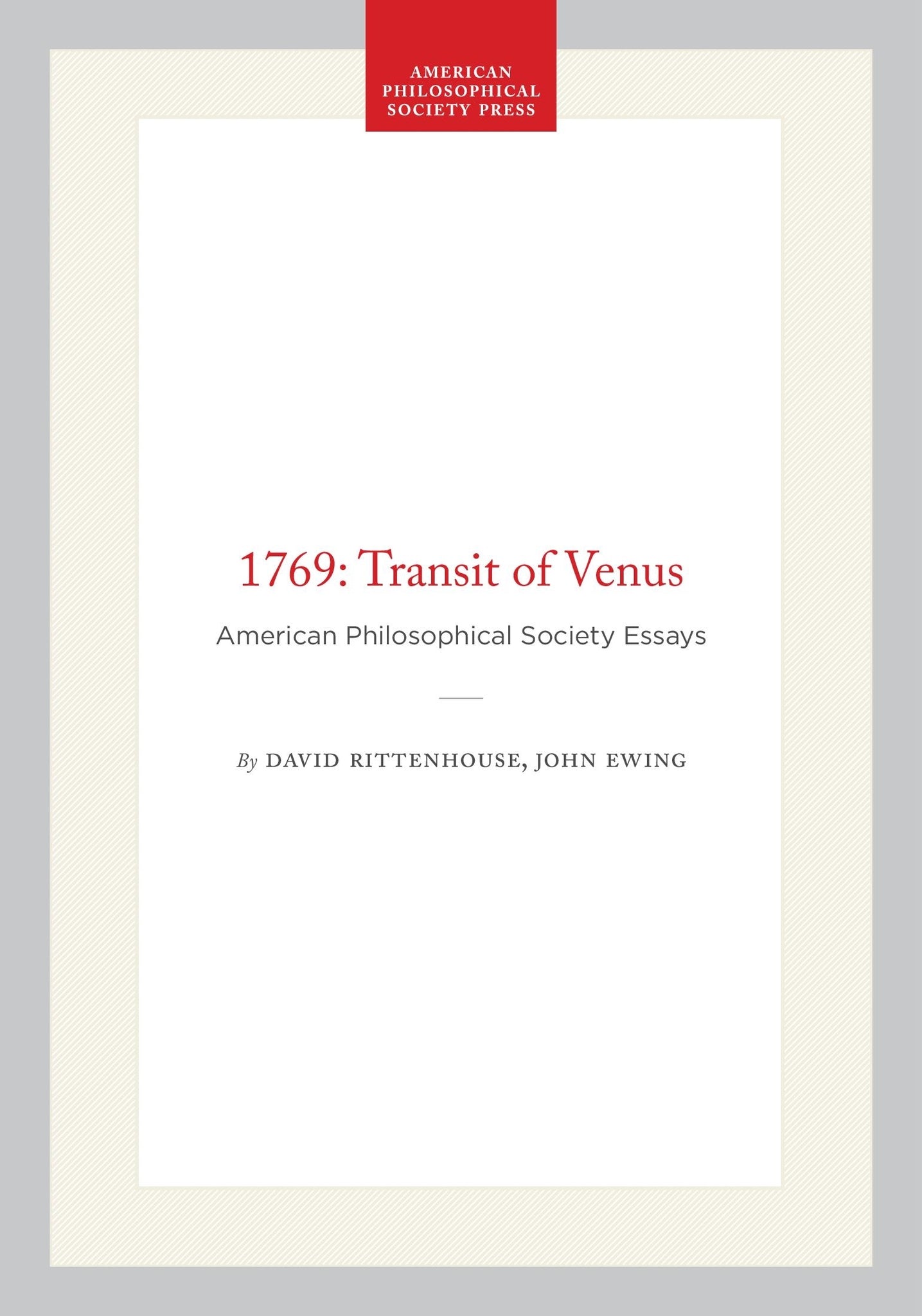 1769: Transit of Venus