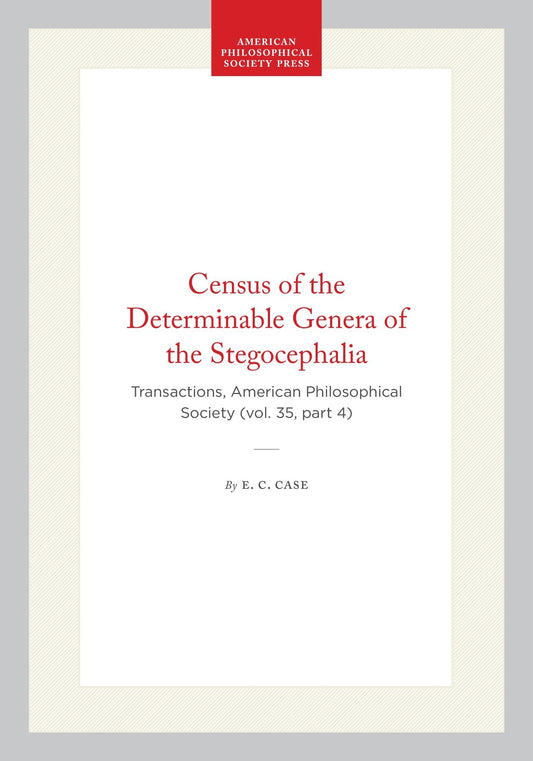 Census of the Determinable Genera of the Stegocephalia