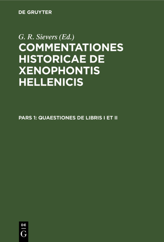 Quaestiones de libris I et II