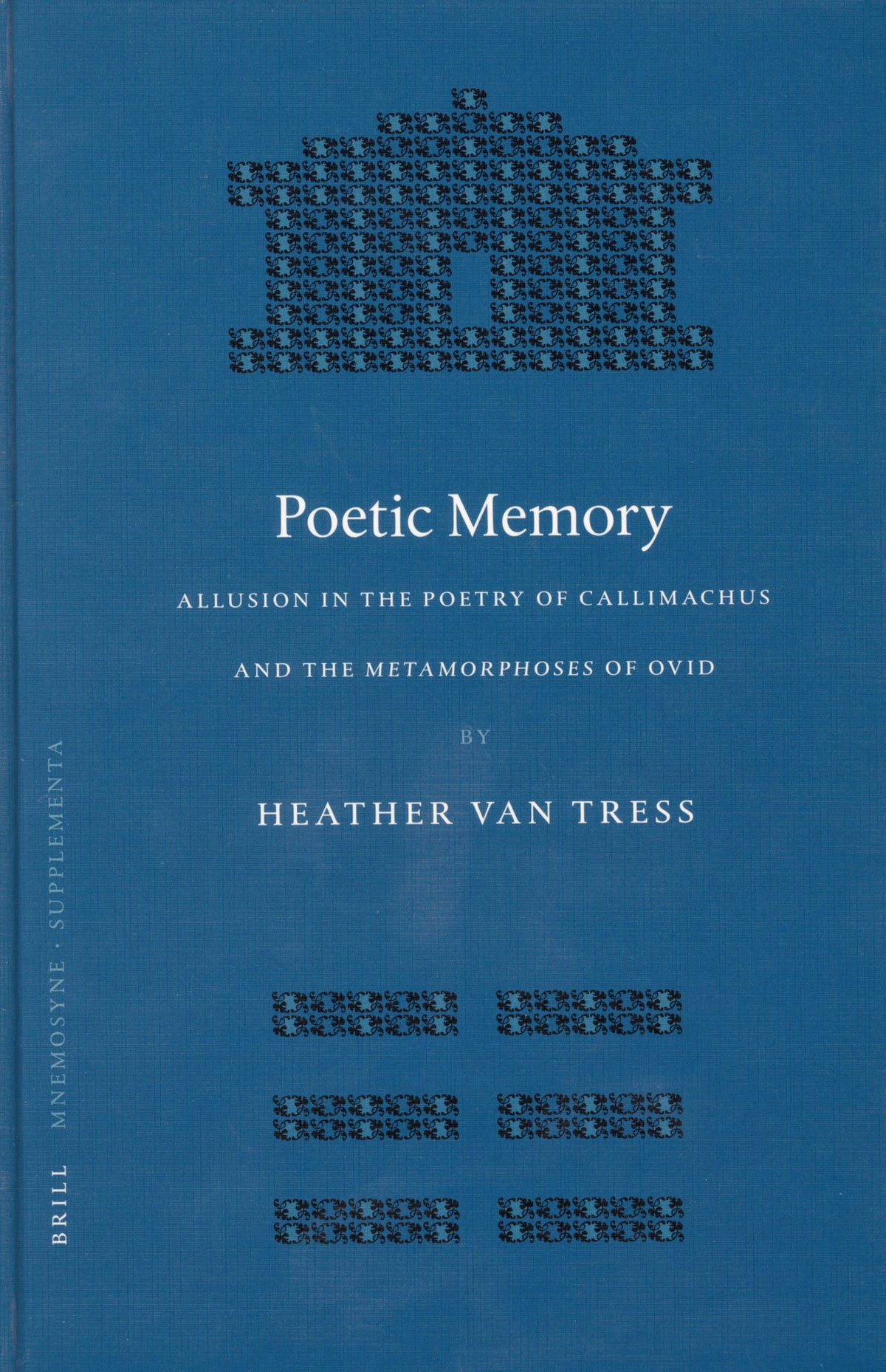 Cover image for Poetic Memory ISBN 9789004141575
