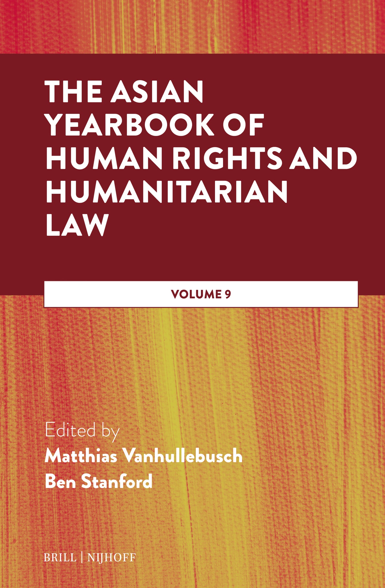 The Asian Yearbook of Human Rights and Humanitarian Law