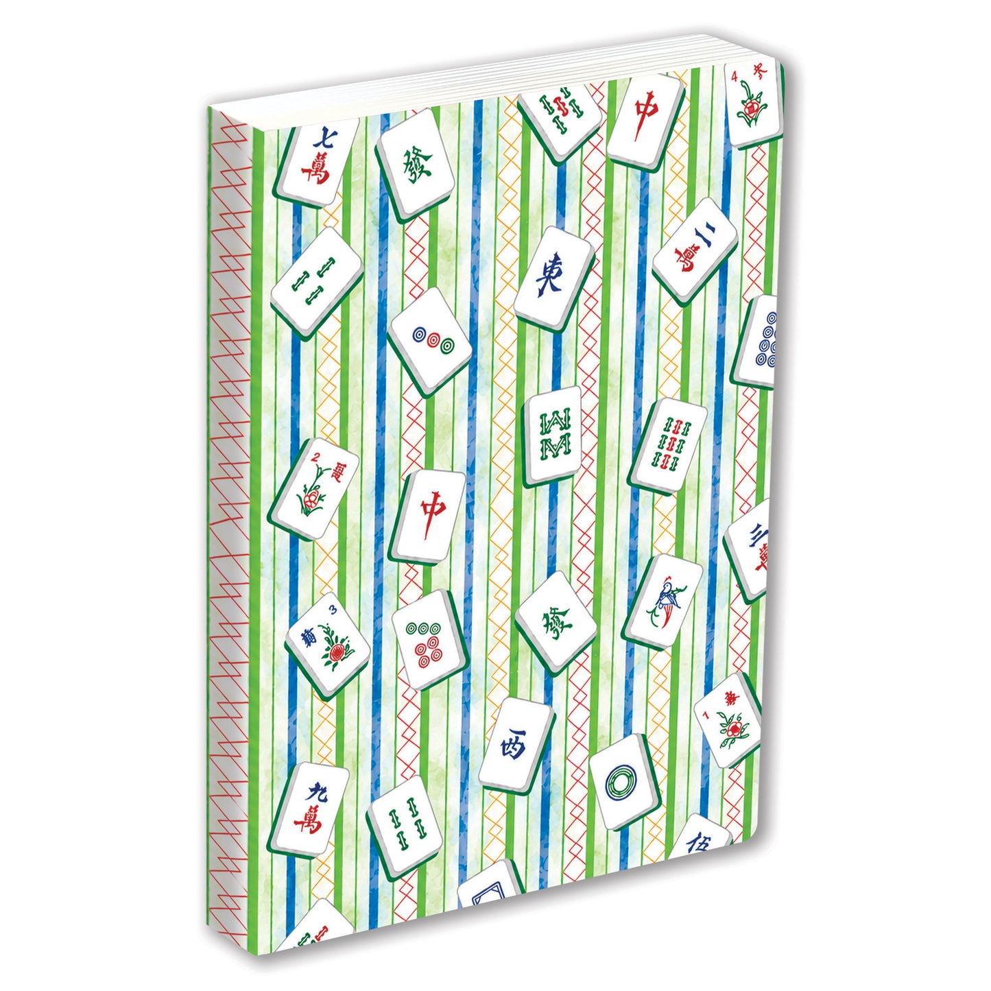 Journal Mah Jongg, Lined Paperback
