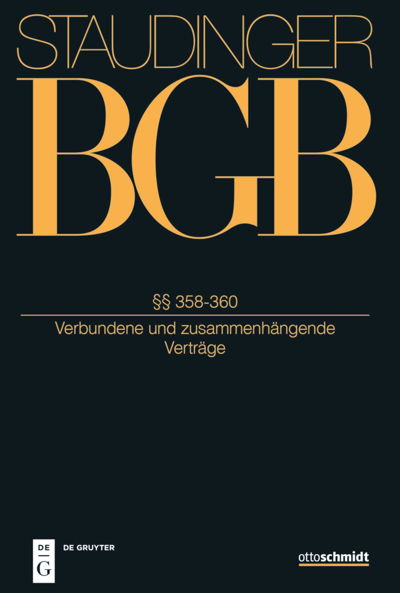 Cover image for §§ 358-360 ISBN 9783805913324