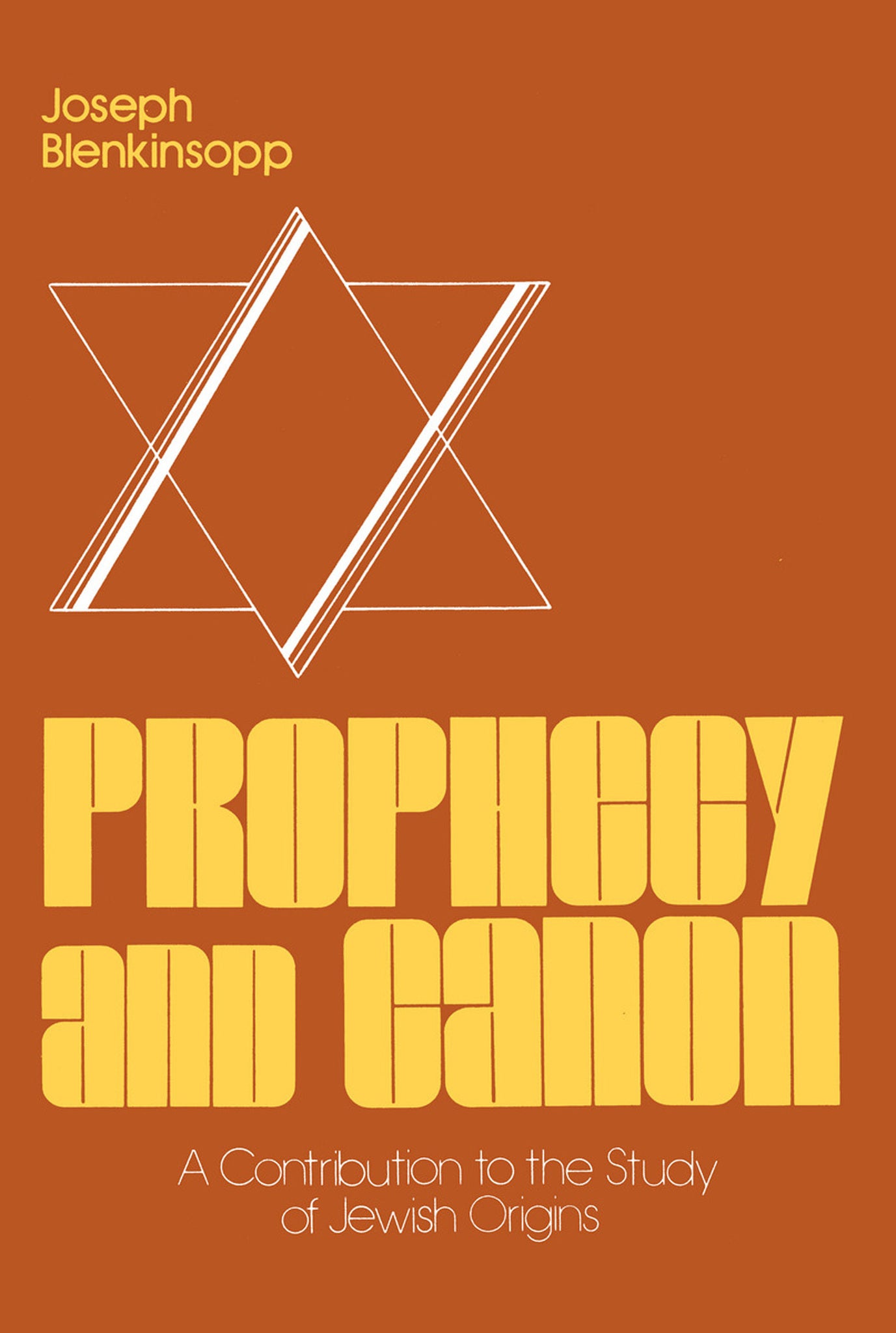 Cover image for Prophecy and Canon ISBN 9780268048594