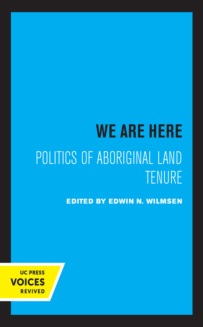 Cover image for We Are Here ISBN 9780520316881