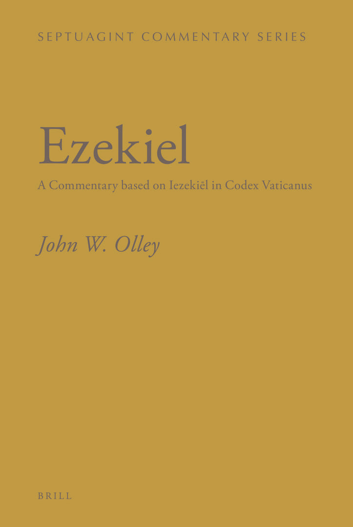 Cover image for Ezekiel ISBN 9789004177130