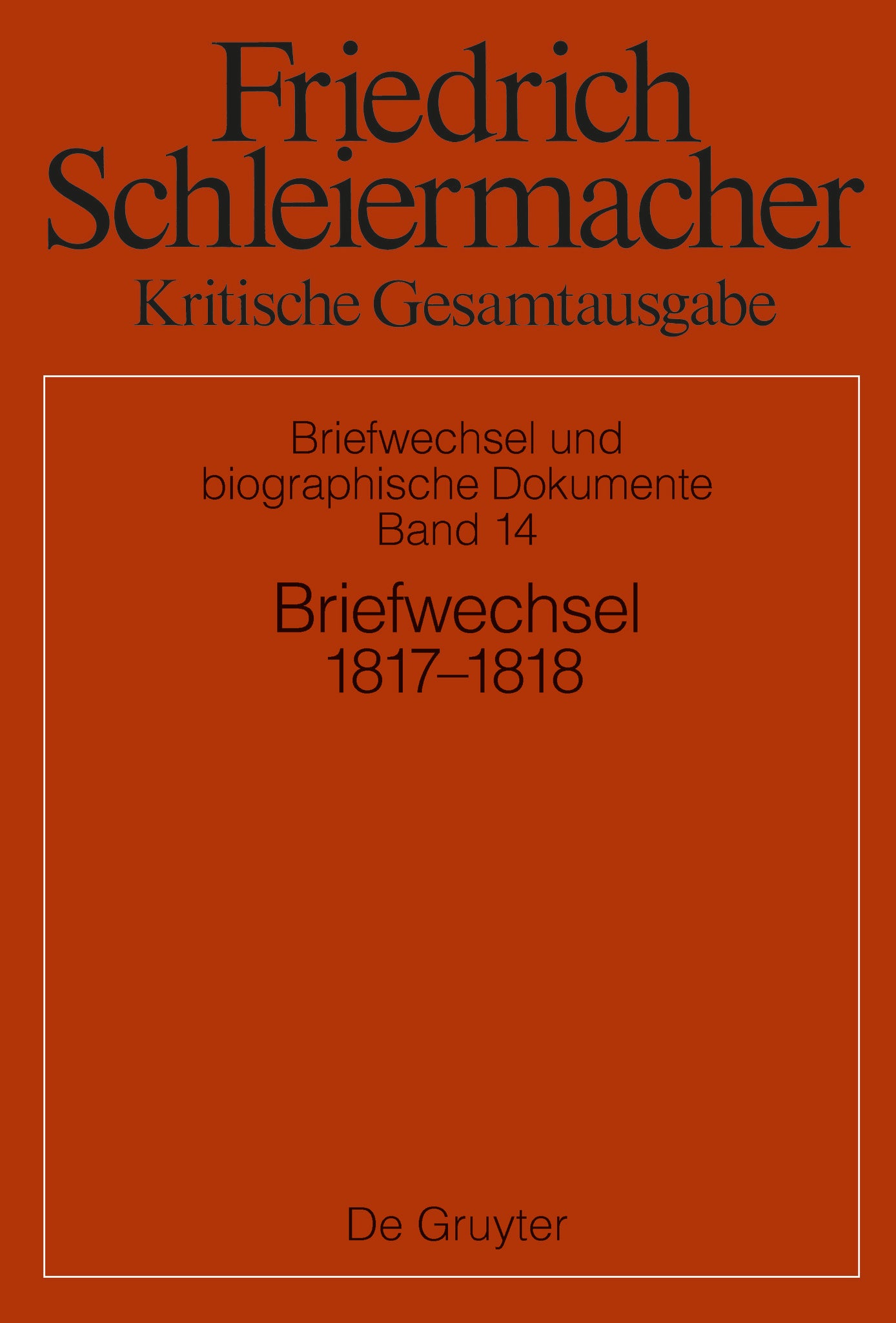 Briefwechsel 1817-1818