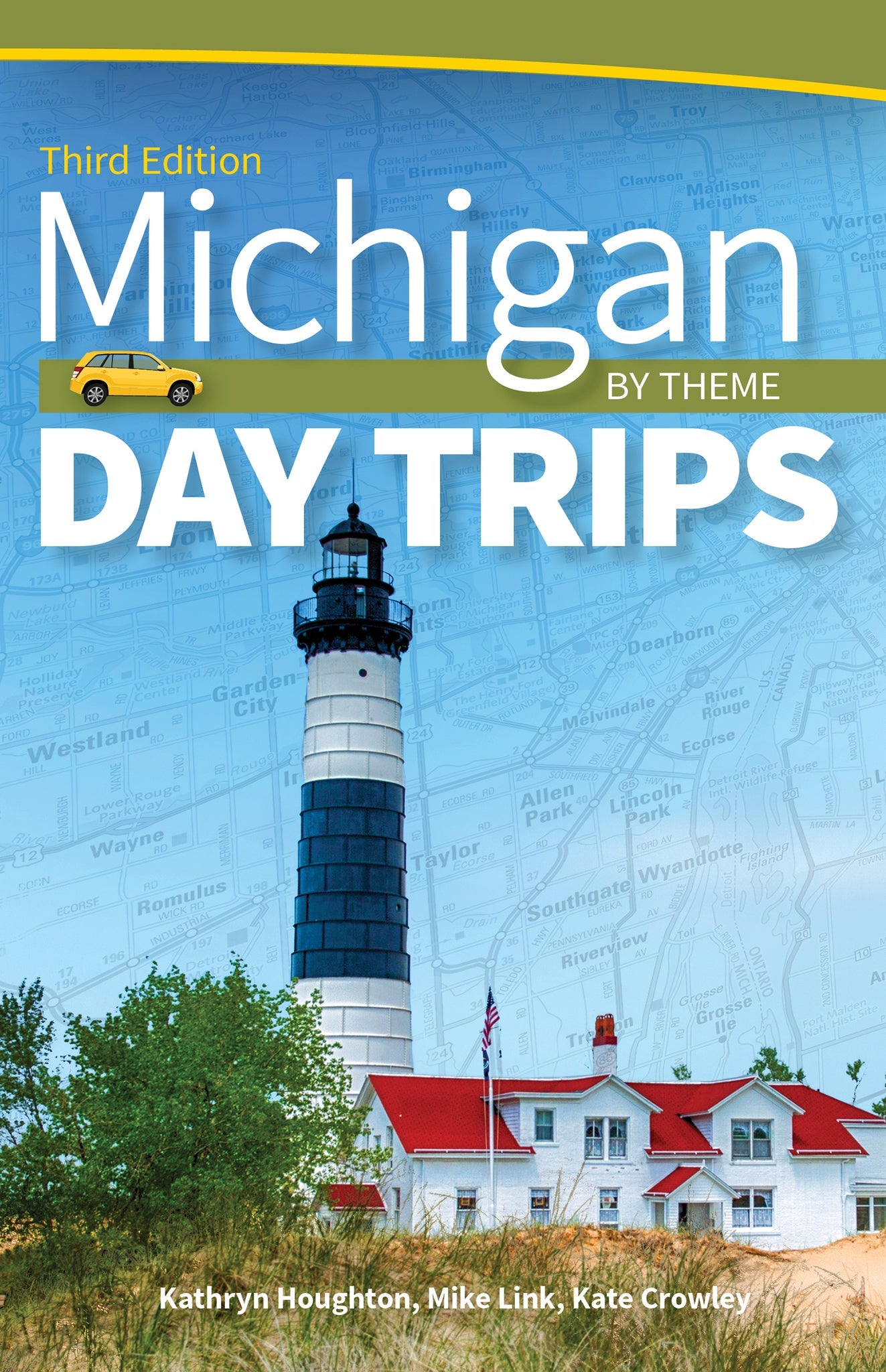 Cover image for Michigan Day Trips by Theme ISBN 9781591939764