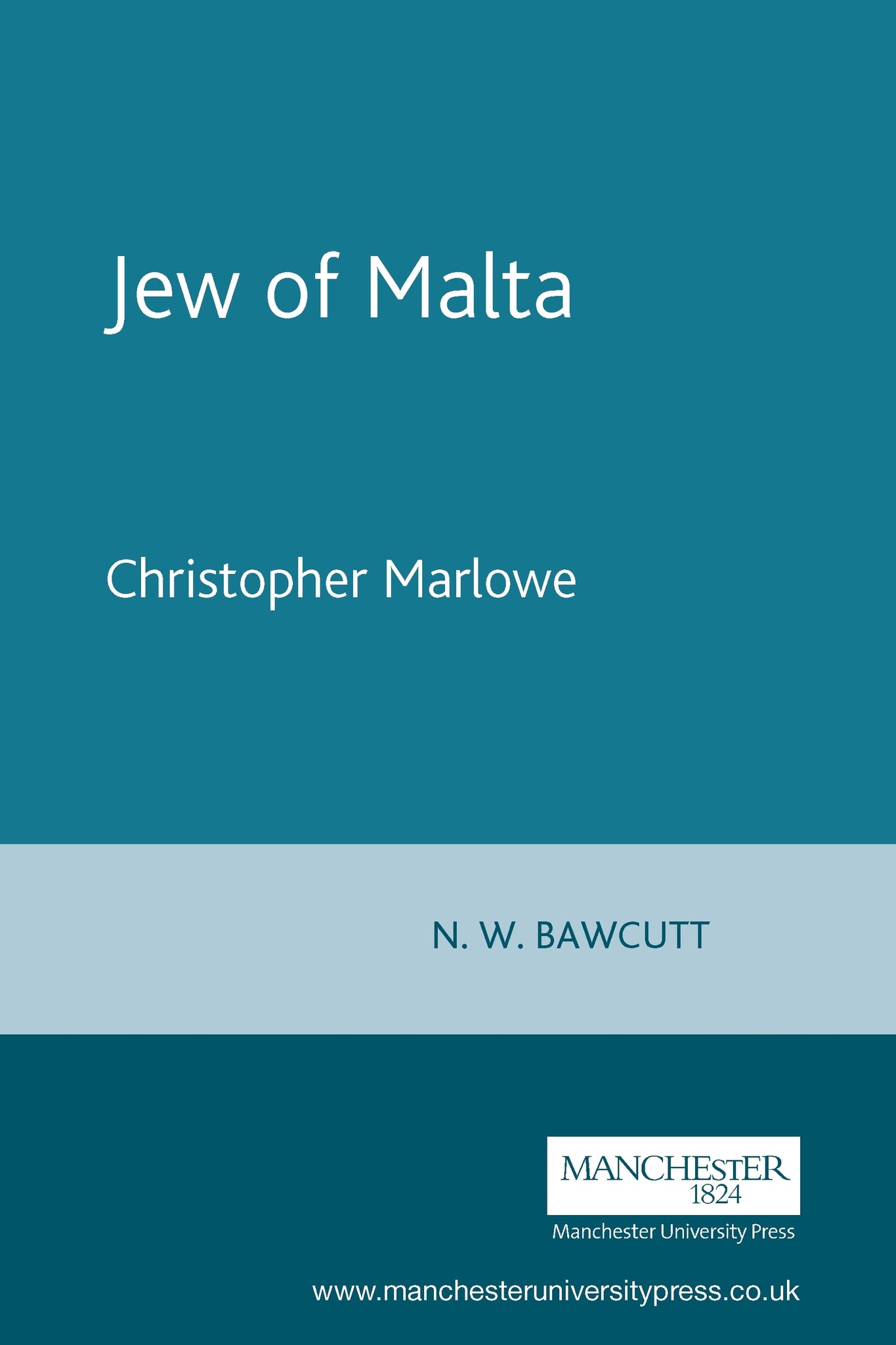 Cover image for The Jew of Malta ISBN 9780719016189