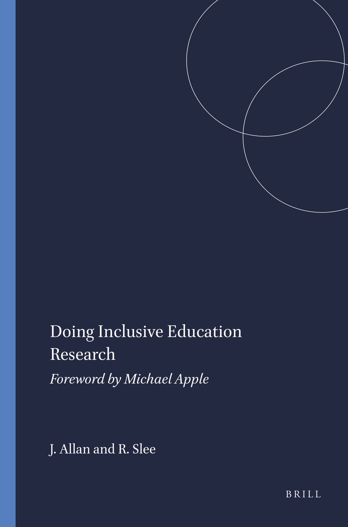 Cover image for Doing Inclusive Education Research ISBN 9789087904173