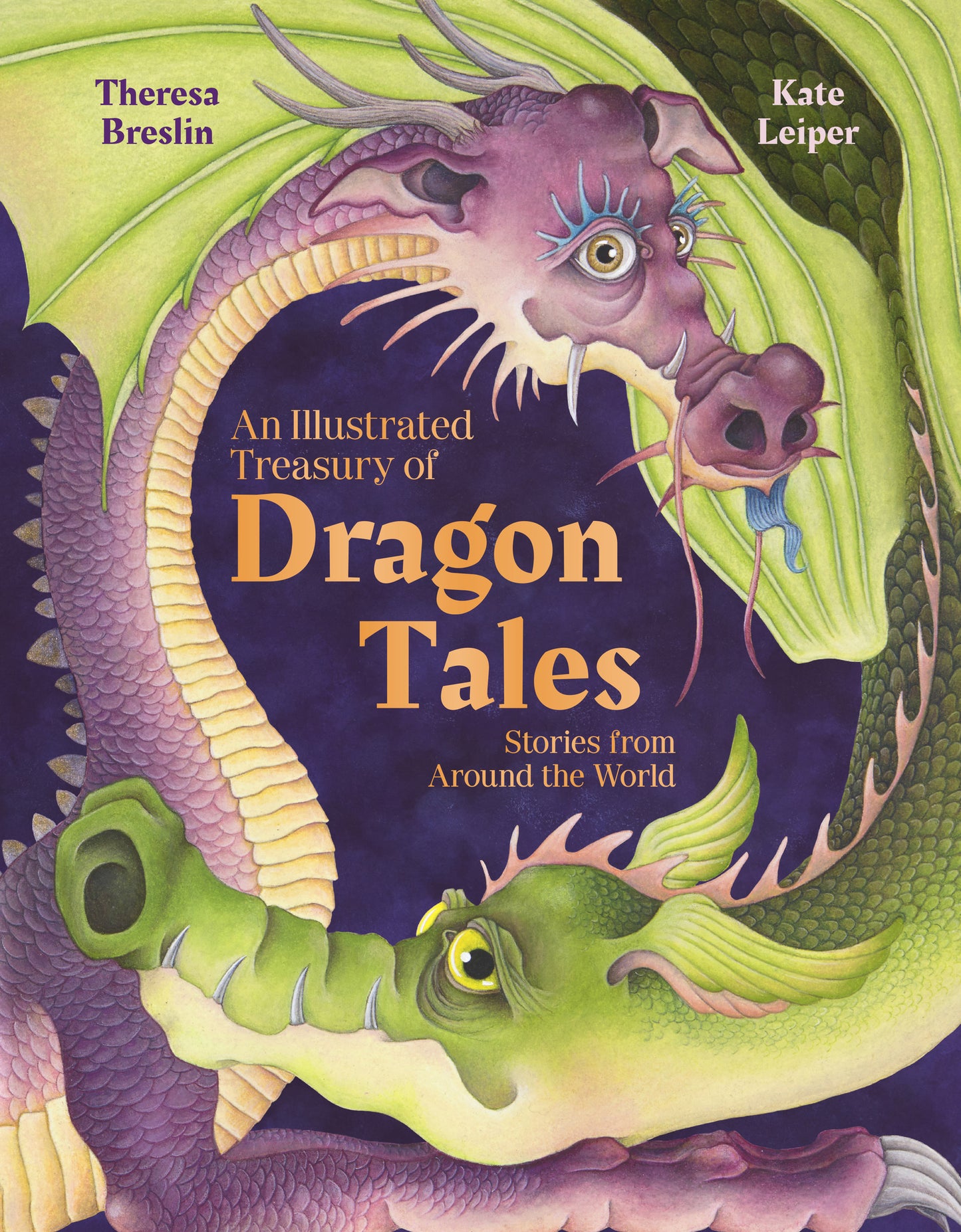 Cover image for An Illustrated Treasury of Dragon Tales ISBN 9781782509103