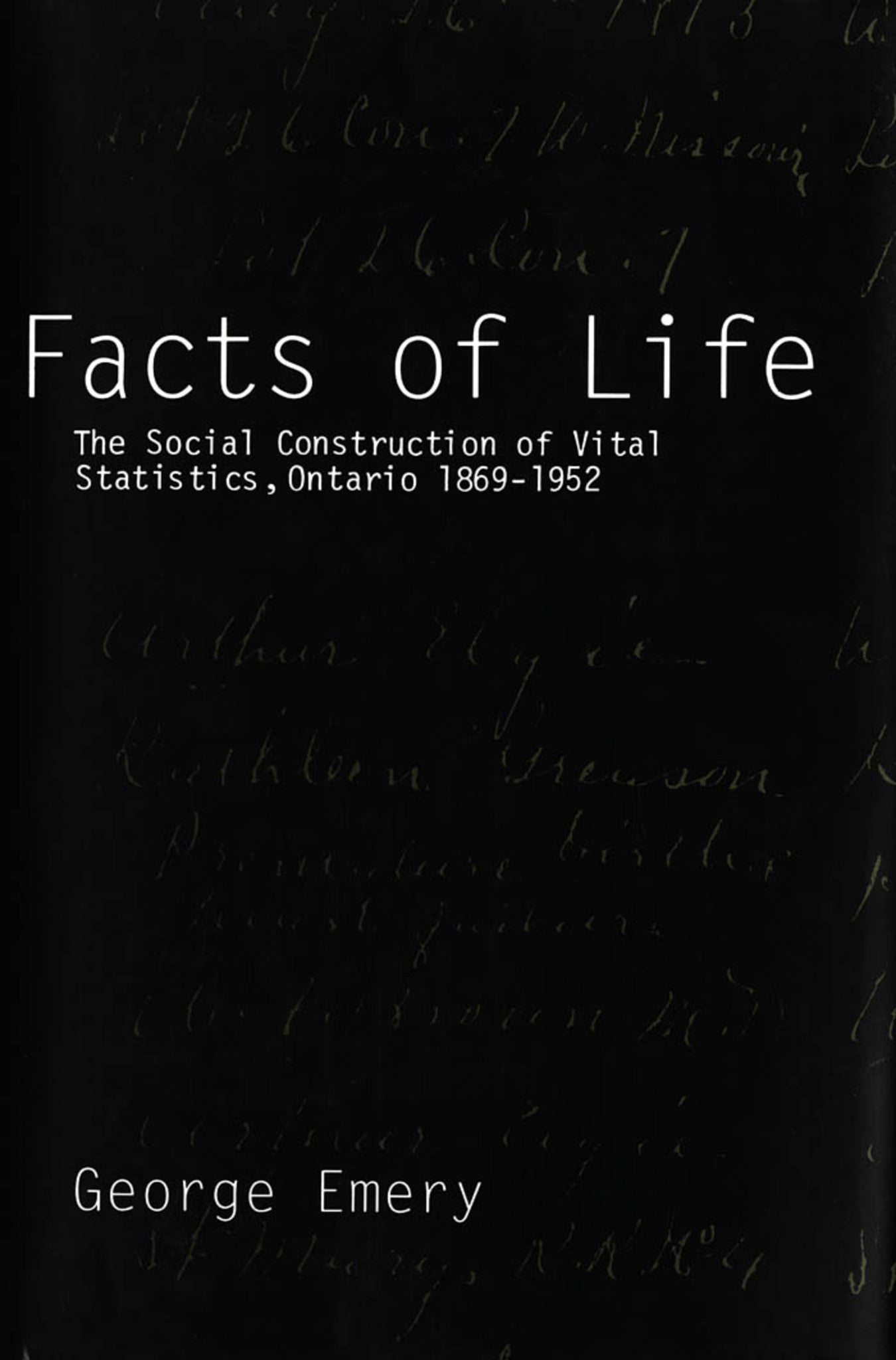 Cover image for Facts of Life ISBN 9780773511118