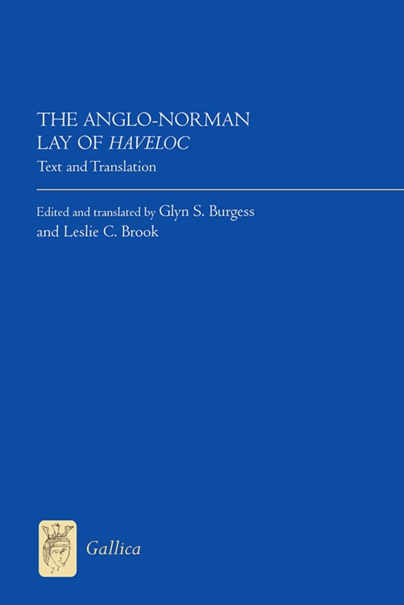 Cover image for The Anglo-Norman Lay of Haveloc ISBN 9781843844136