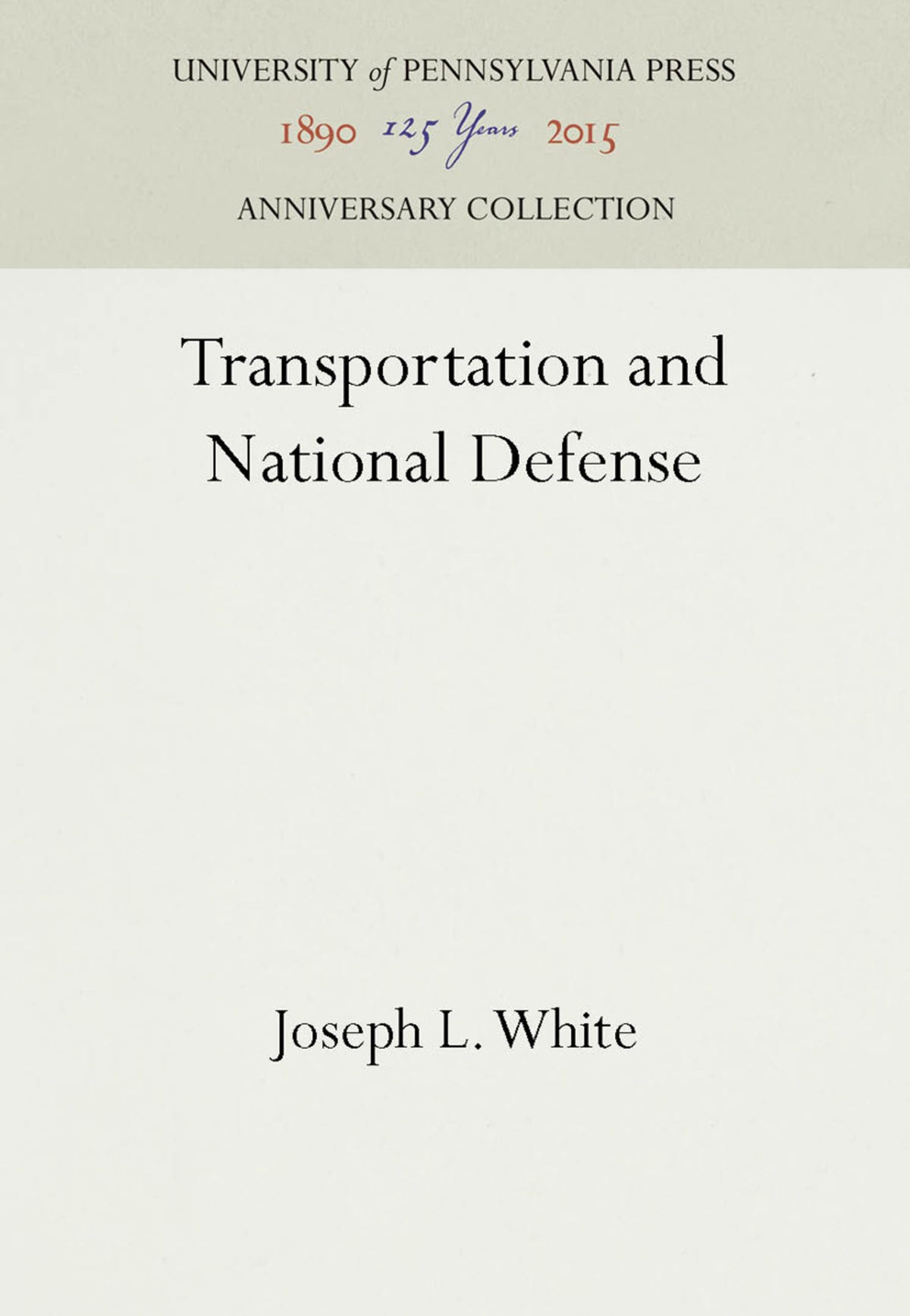 Transportation and National Defense