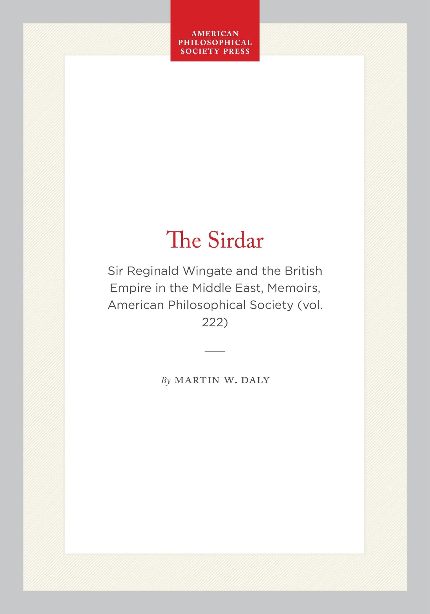 The Sirdar