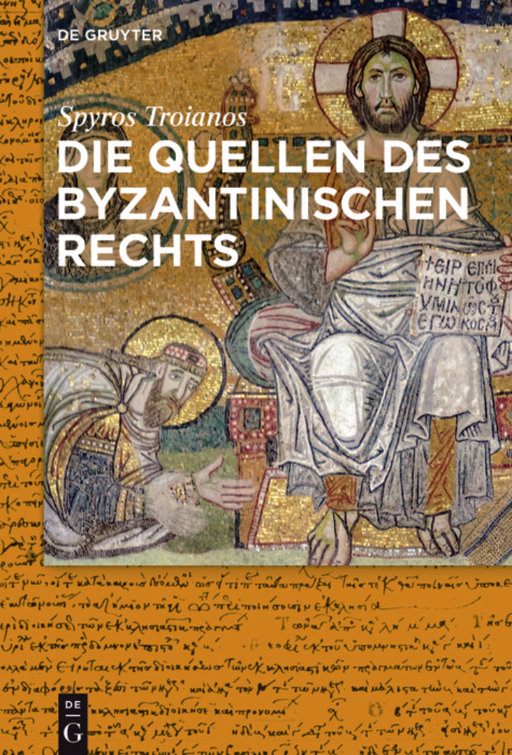 Cover image for Die Quellen des byzantinischen Rechts ISBN 9783110531244