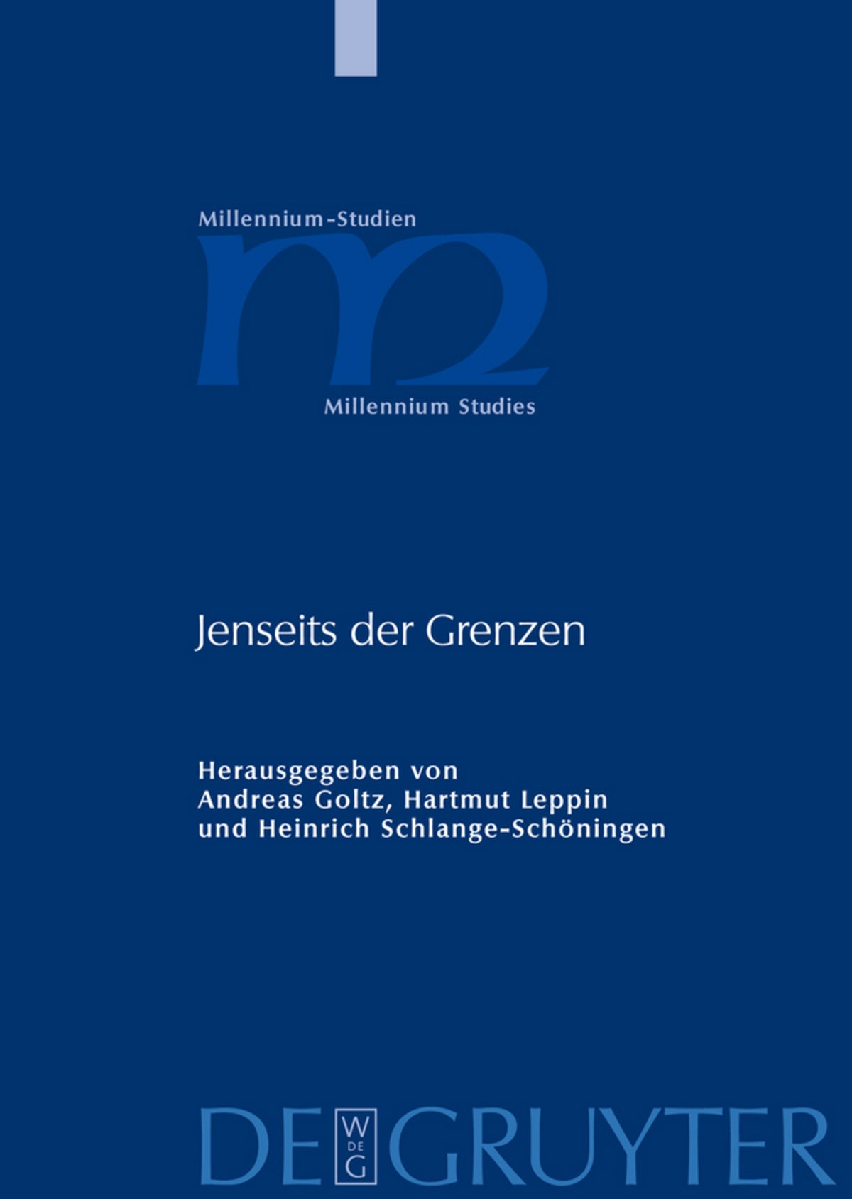 Cover image for Jenseits der Grenzen ISBN 9783110206463
