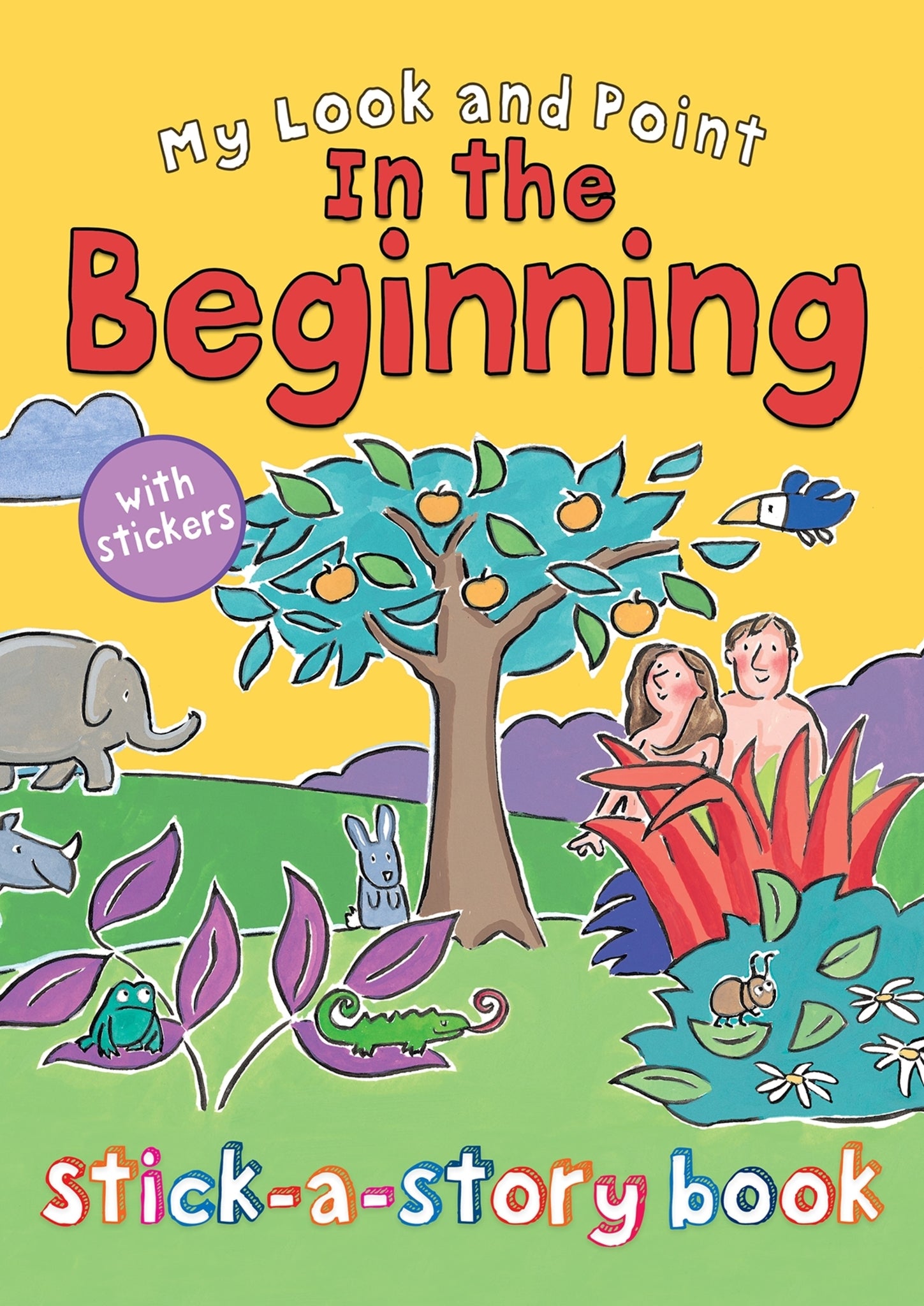 My Look and Point In the Beginning Stick-a-Story Book