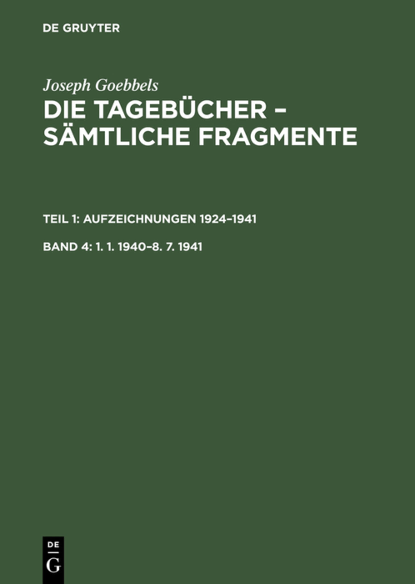 1. 1. 1940–8. 7. 1941