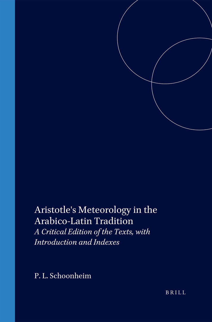 Cover image for Aristotle's Meteorology in the Arabico-Latin Tradition ISBN 9789004117600