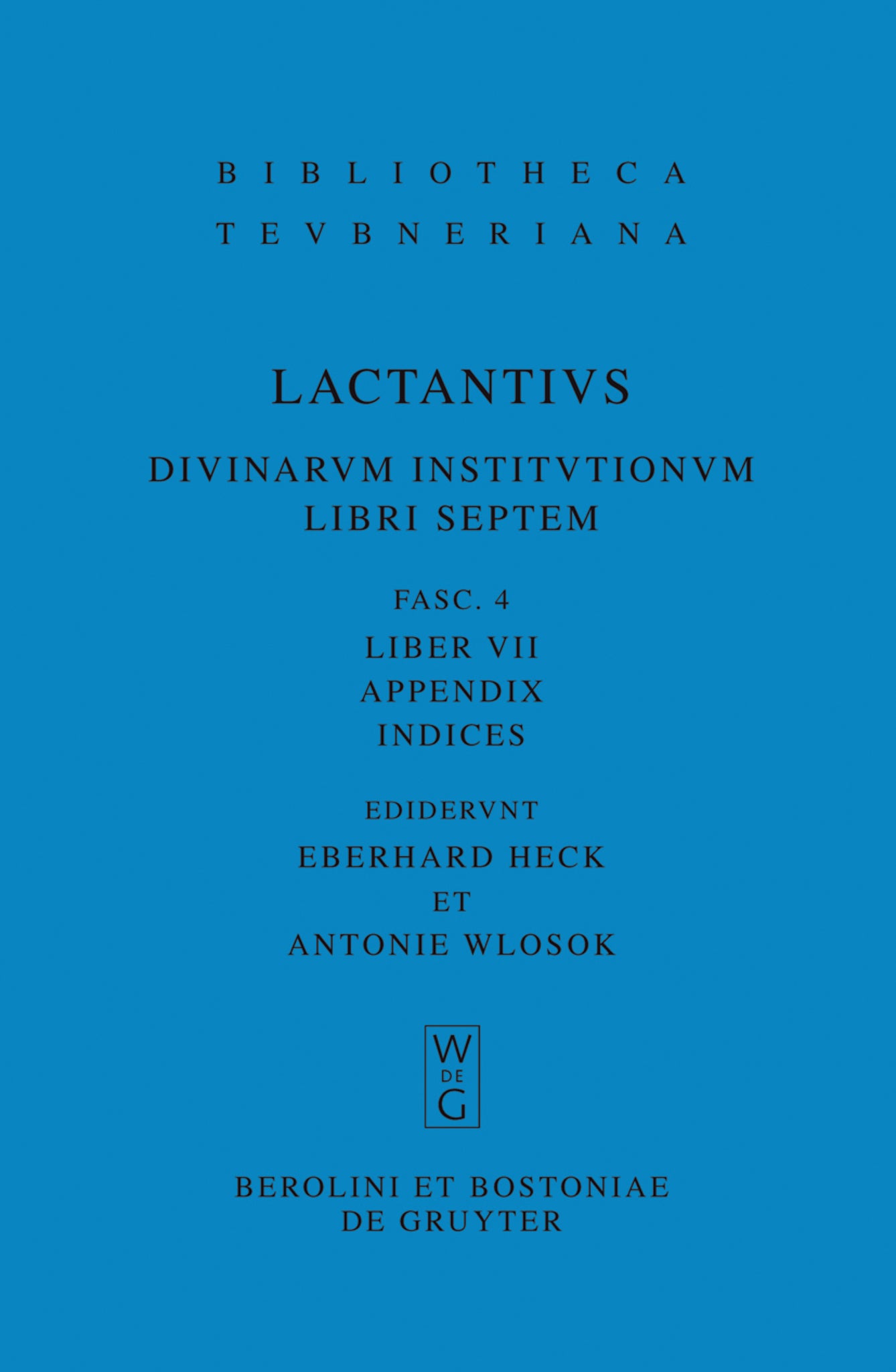 Liber VII