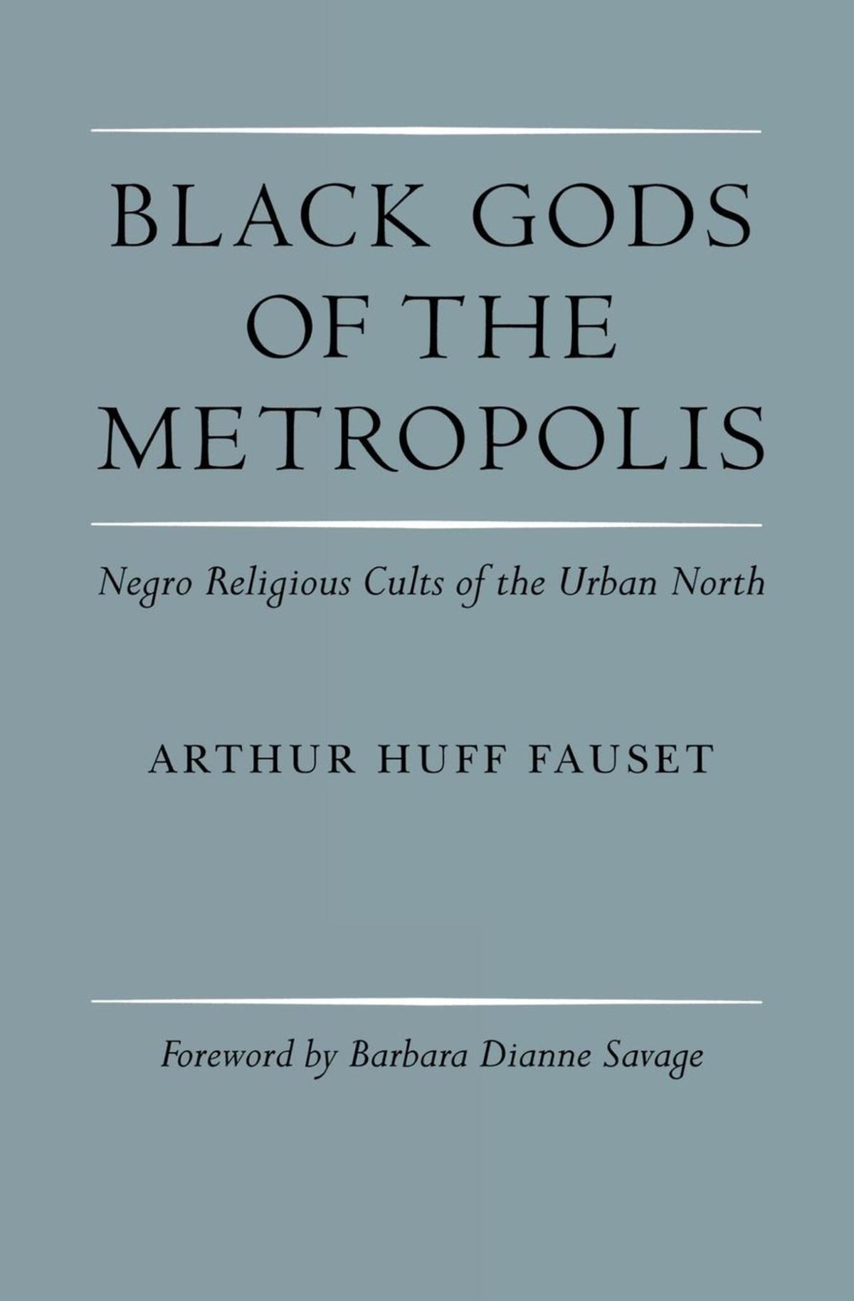 Cover image for Black Gods of the Metropolis ISBN 9780812210019