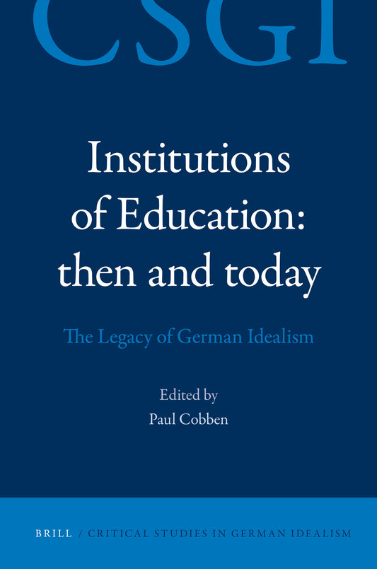 Institutions of Education: Then and Today