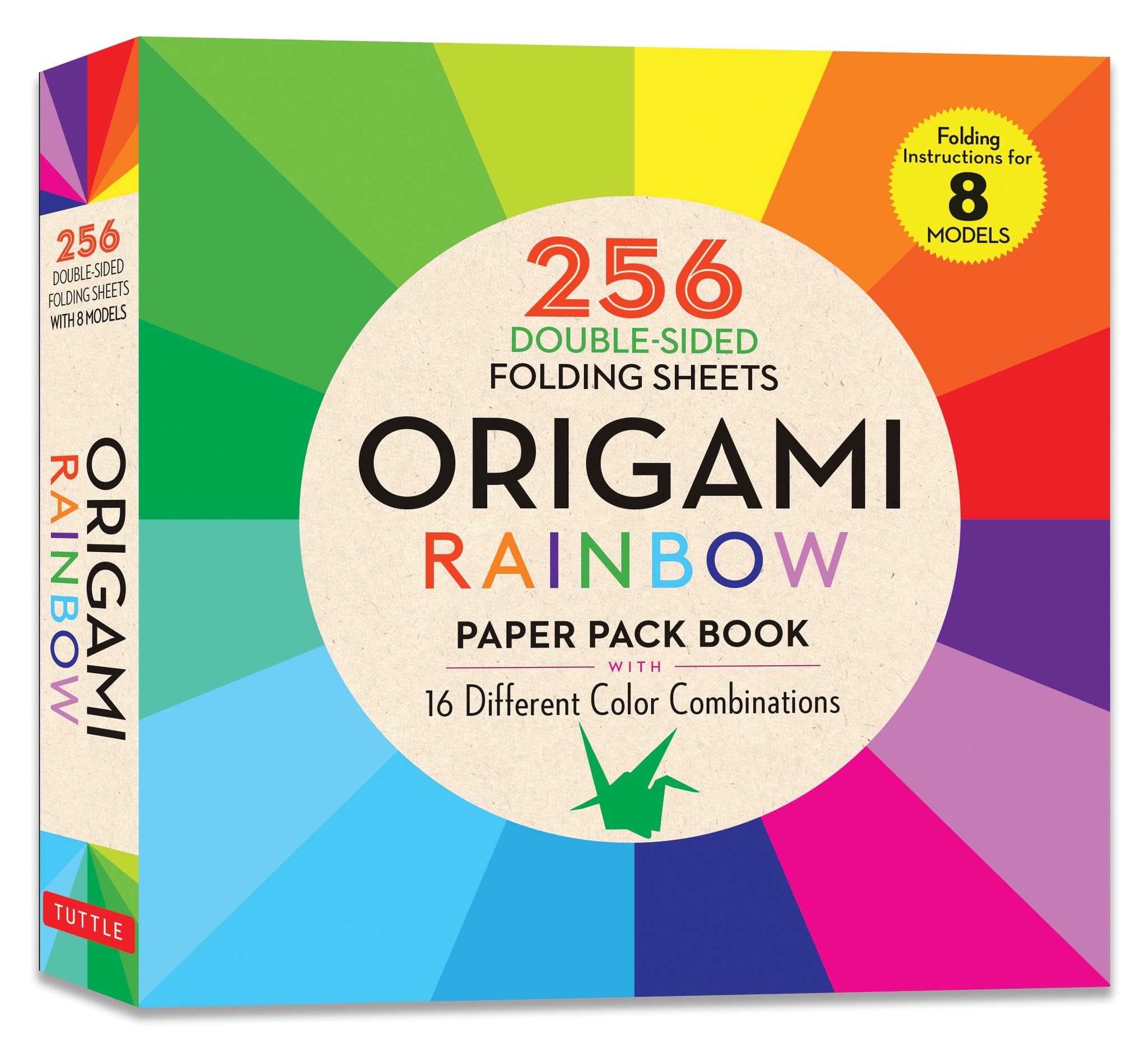 Cover image for Origami Rainbow Paper Pack Book ISBN 9780804853316