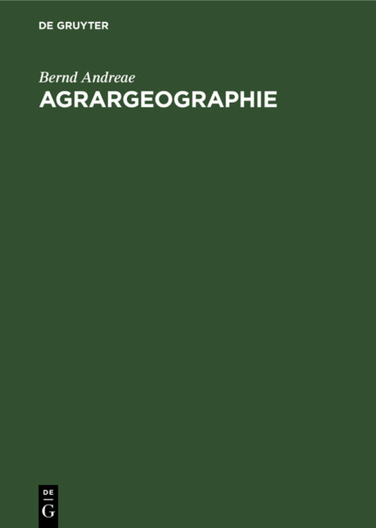 Agrargeographie