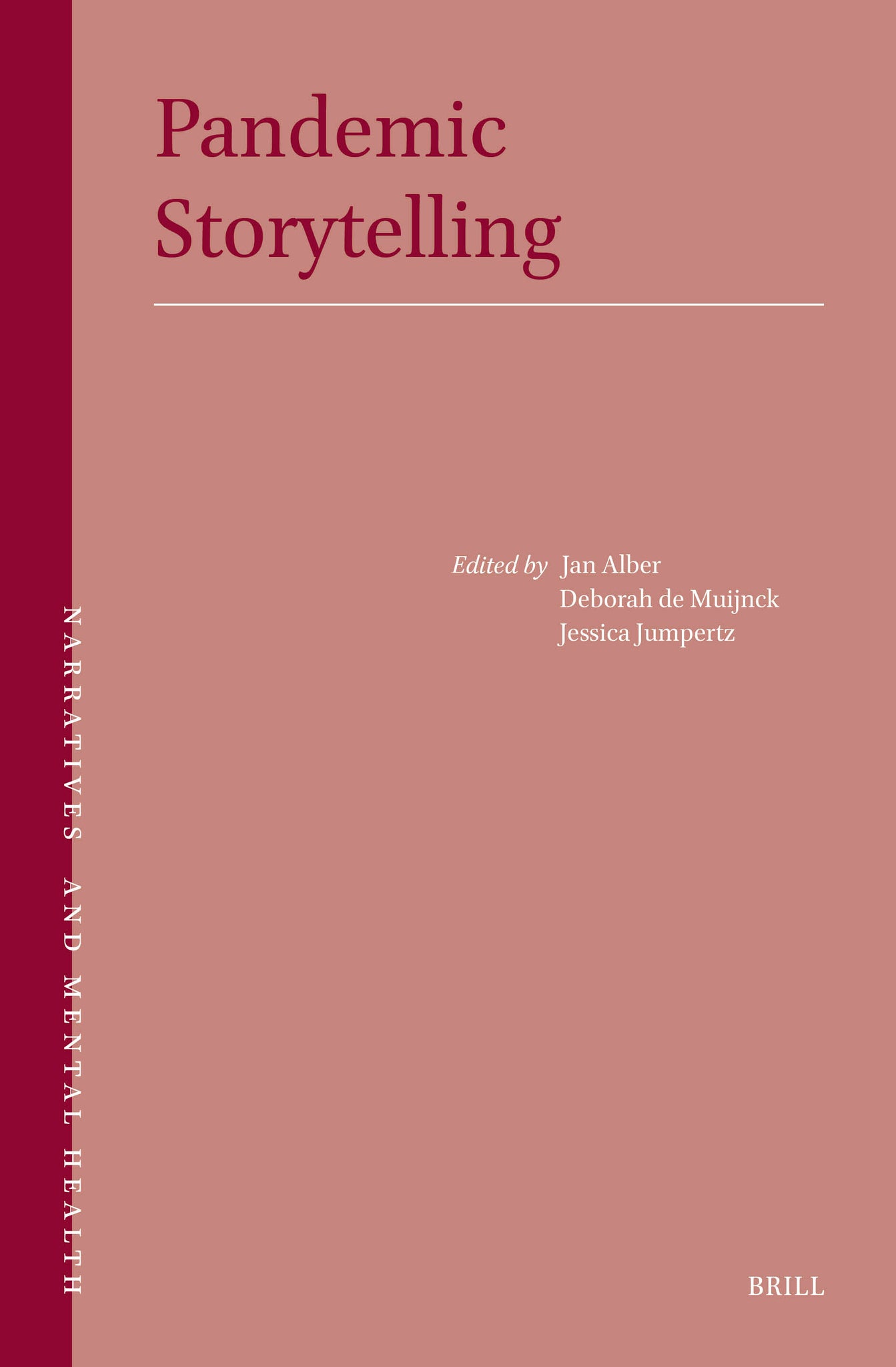 Cover image for Pandemic Storytelling ISBN 9789004519855
