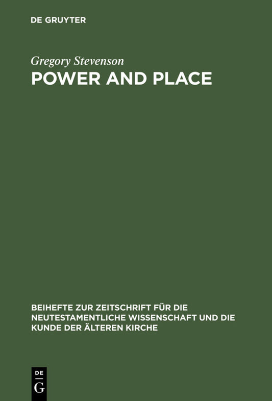 Power and Place