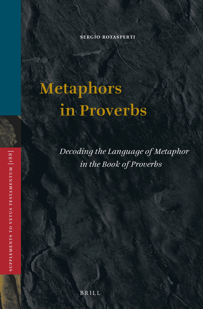 Cover image for Metaphors in Proverbs ISBN 9789004464100
