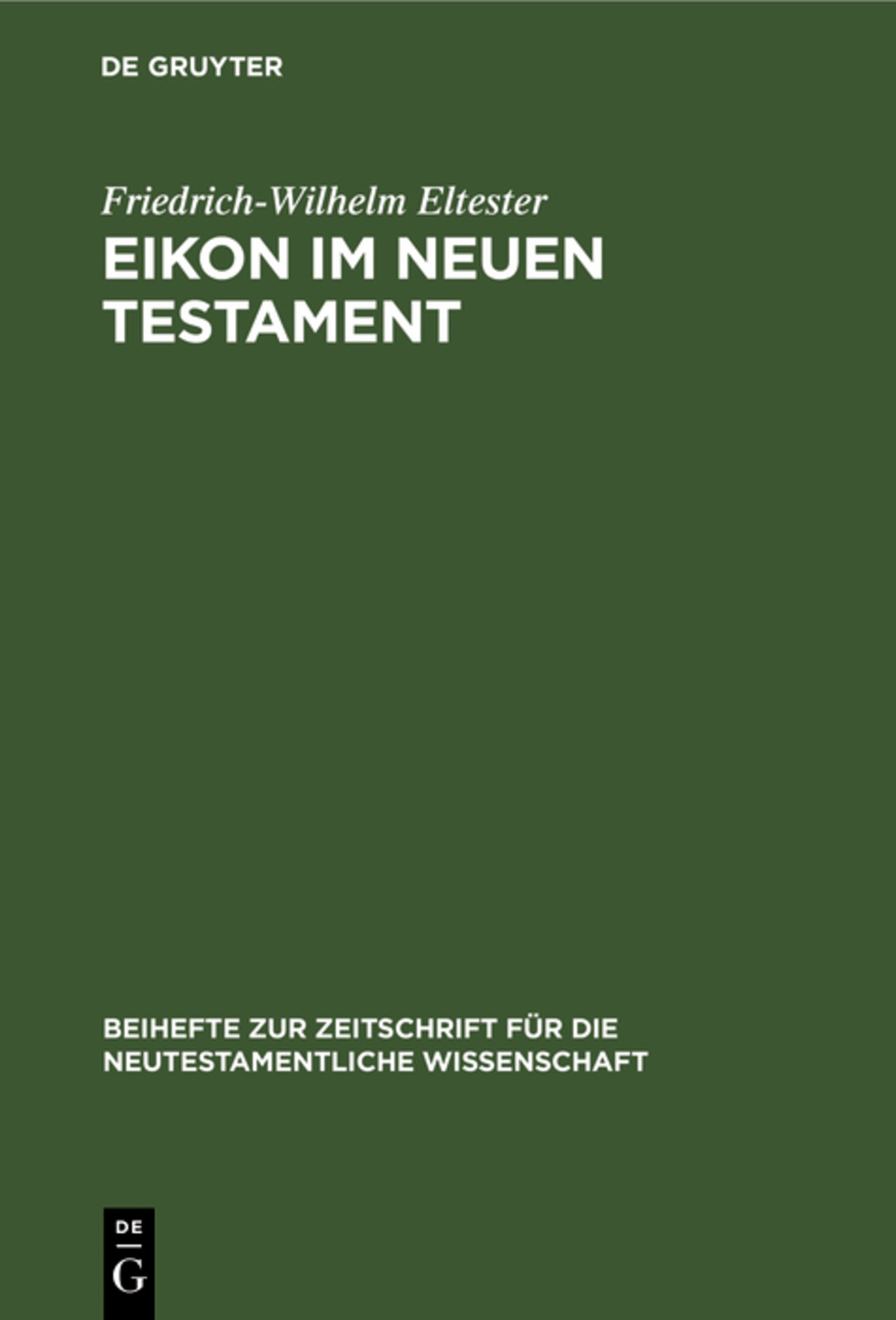 Eikon im Neuen Testament
