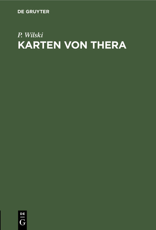 Karten von Thera