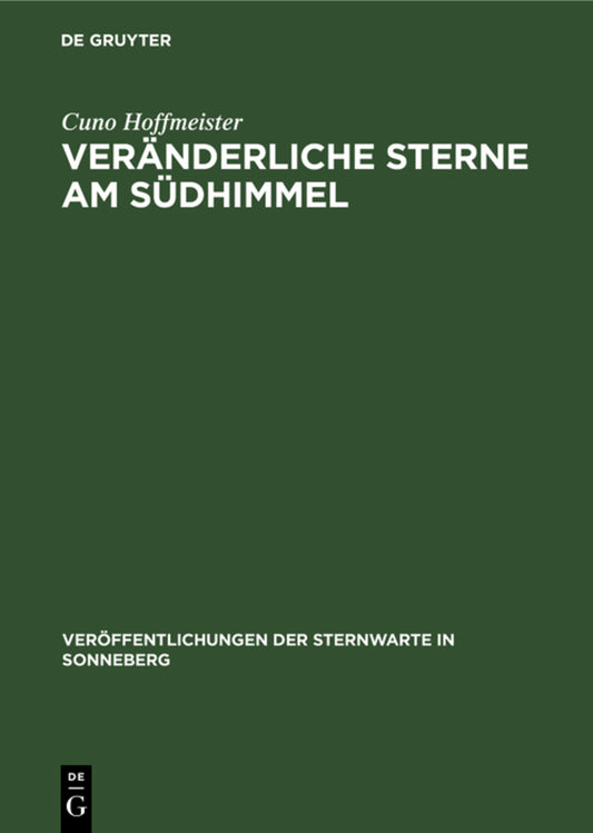 Veränderliche Sterne am Südhimmel